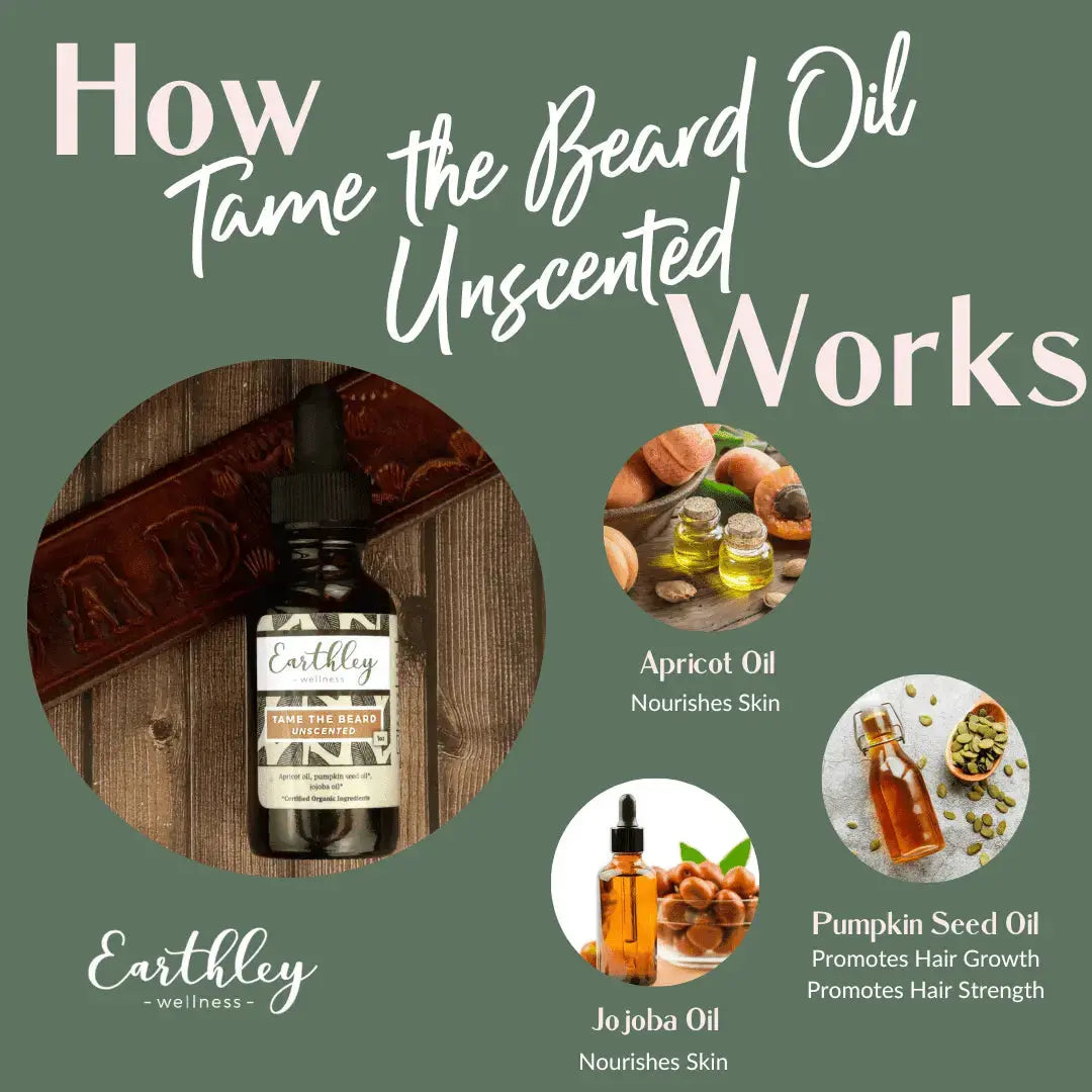 Earthley Tame the Beard Oil - Essentiallydestinyy