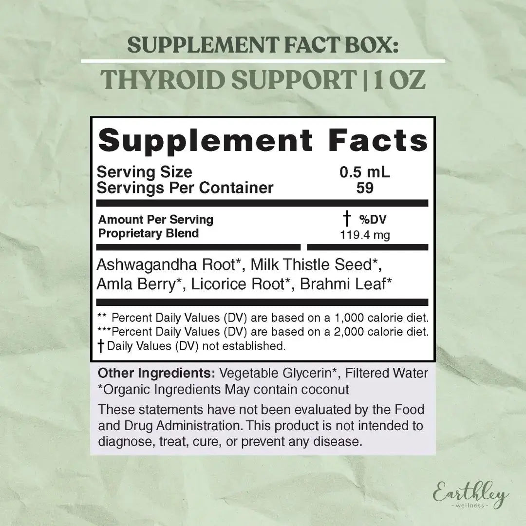 Earthley Thyroid Support - Essentiallydestinyy