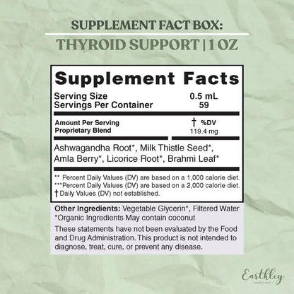 Earthley Thyroid Support - Essentiallydestinyy