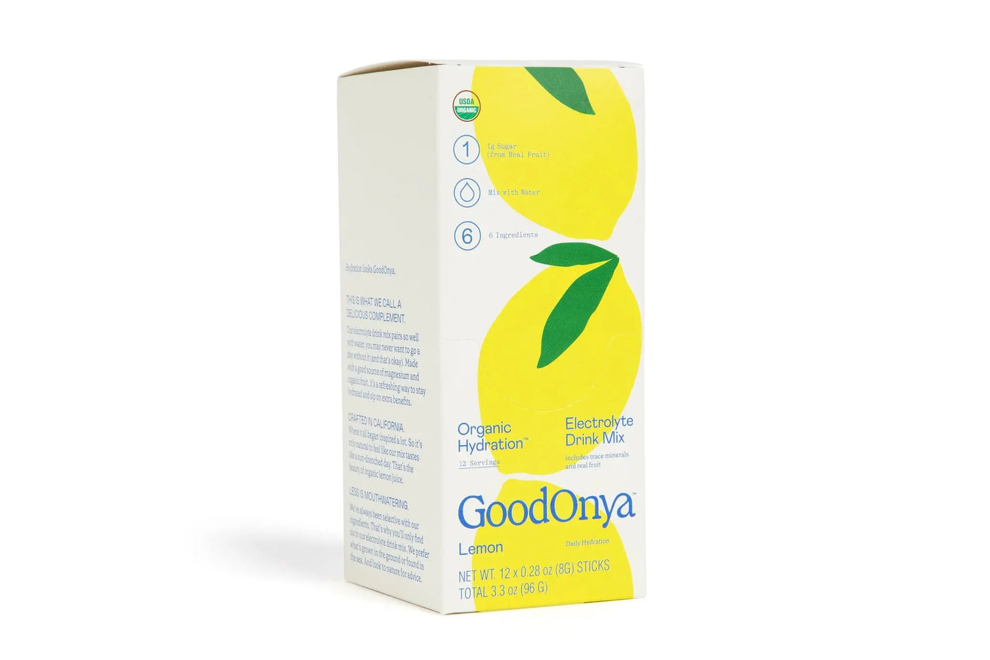 GOODONYA Organic Hydration Electrolytes - Essentiallydestinyy