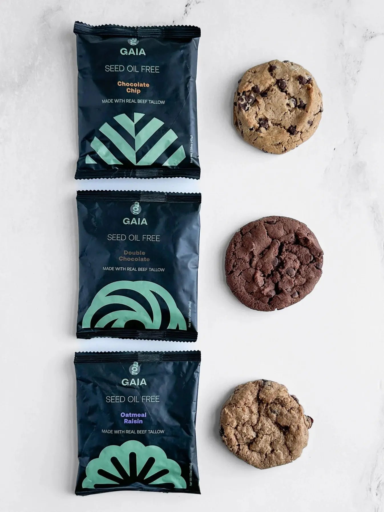 Gaia Seed Oil Free Cookies Variety Pack - Essentiallydestinyy