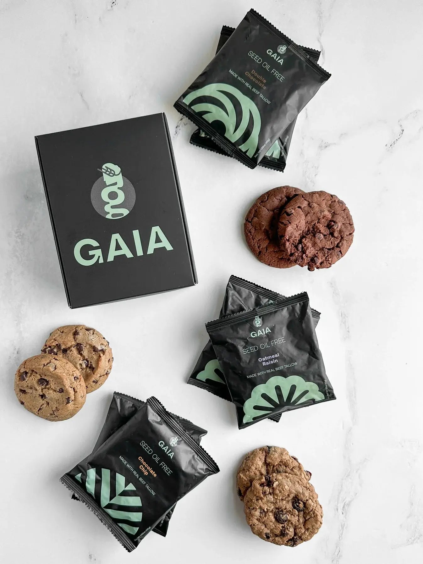 Gaia Seed Oil Free Cookies Variety Pack - Essentiallydestinyy