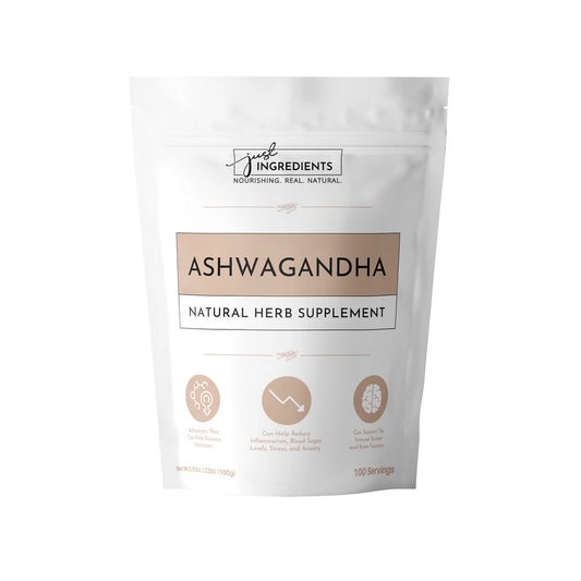 Just Ingredients Organic Ashwaganda Powder