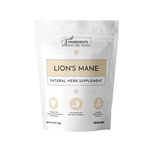 Just Ingredients Organic Lion's Mane