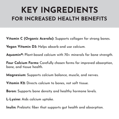 Just Ingredients Calcium Complex - Essentiallydestinyy