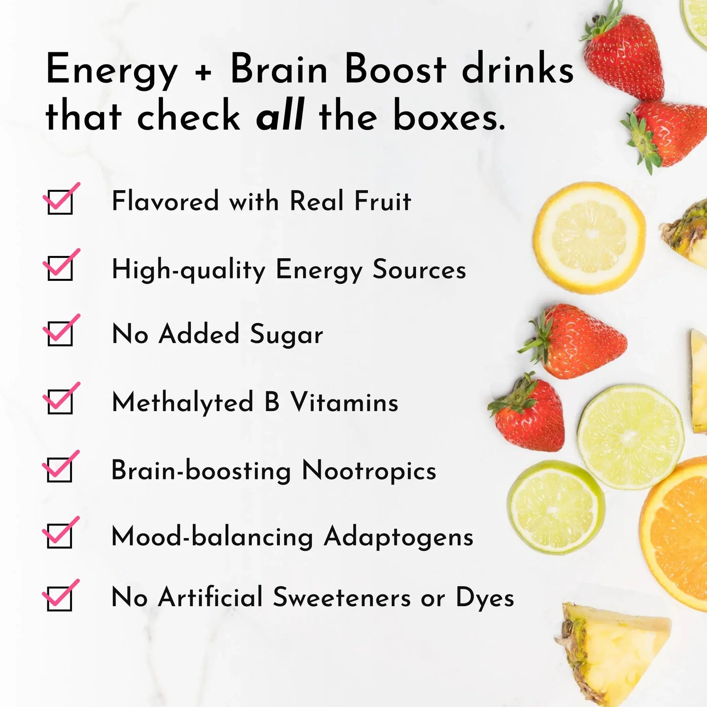 Just Ingredients Energy Drinks - Essentiallydestinyy