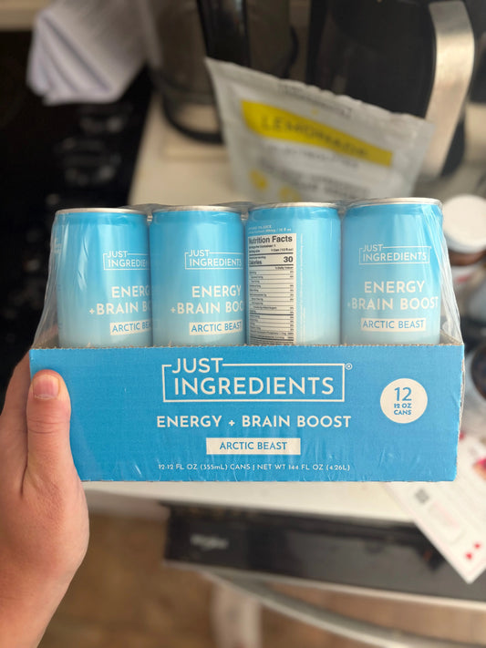 Just Ingredients Energy Drinks - Essentiallydestinyy