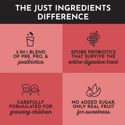 Just Ingredients Fruit Punch Probiotic (Kids) - Essentiallydestinyy