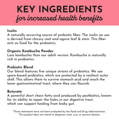 Just Ingredients Fruit Punch Probiotic (Kids) - Essentiallydestinyy