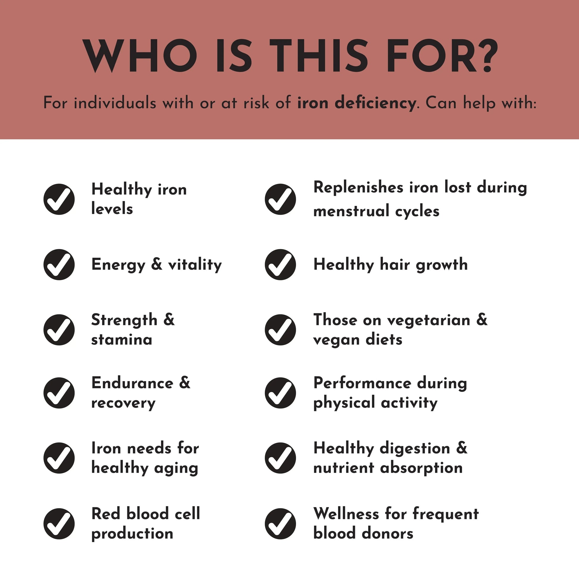 Just Ingredients Iron - Essentiallydestinyy