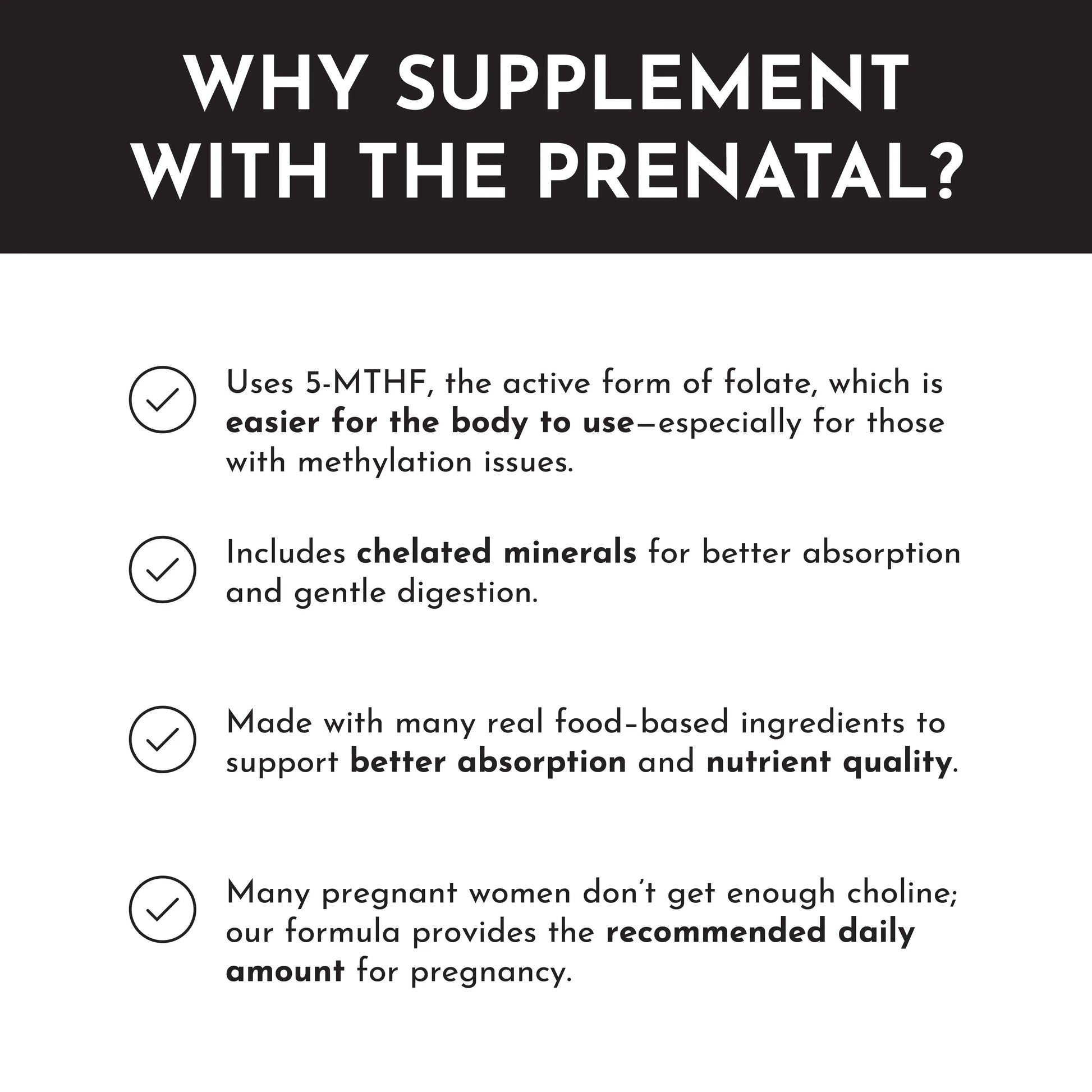 Just Ingredients Prenatal + DHA - Essentiallydestinyy