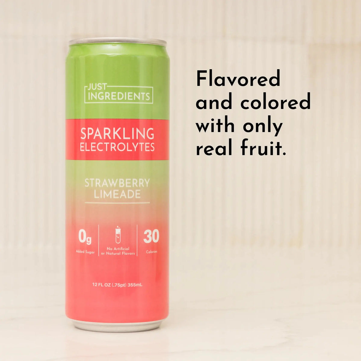 Just Ingredients Strawberry Limeade Sparkling Electrolytes (8 pack) - Essentiallydestinyy