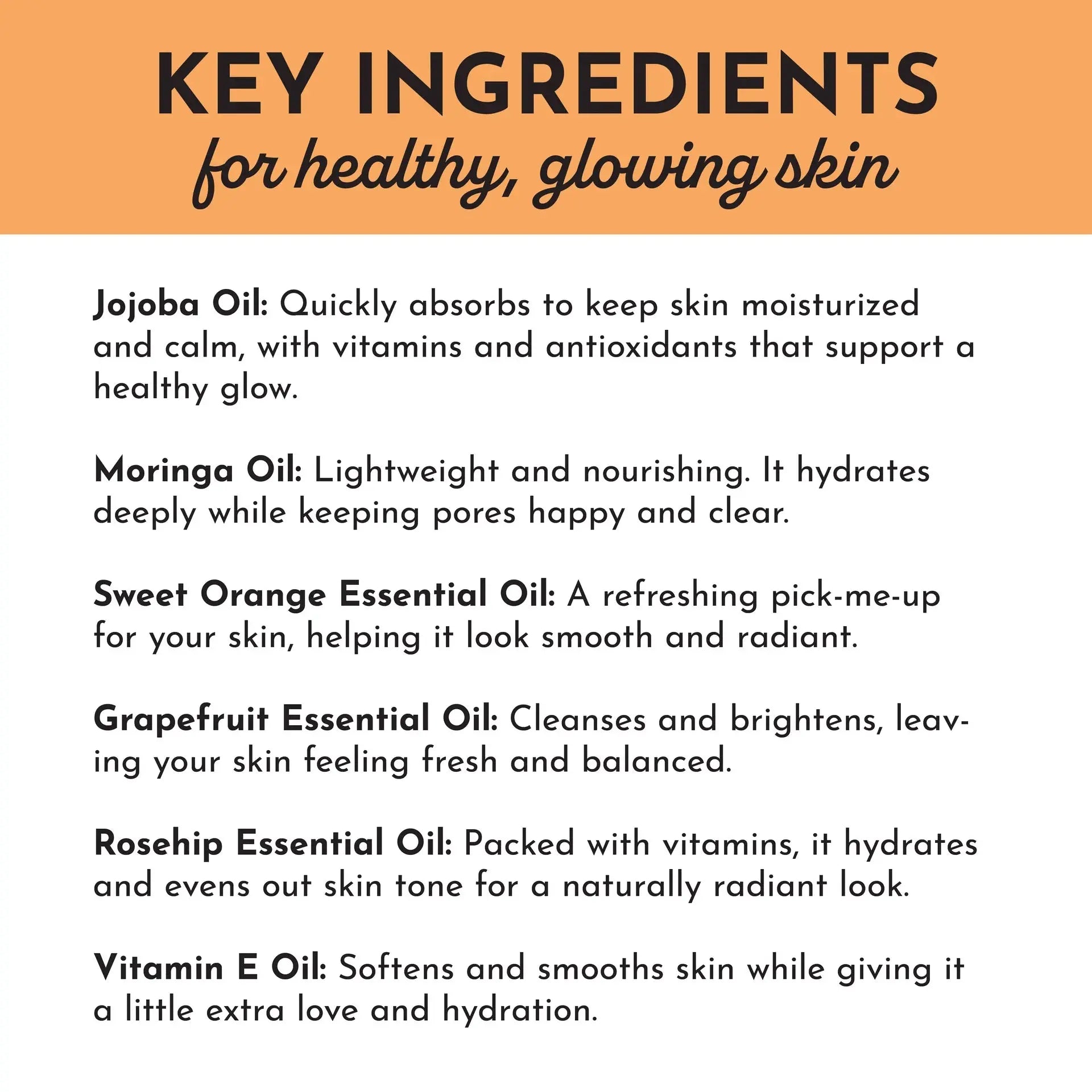 Just Ingredients Sweet Citrus Body Oil - Essentiallydestinyy