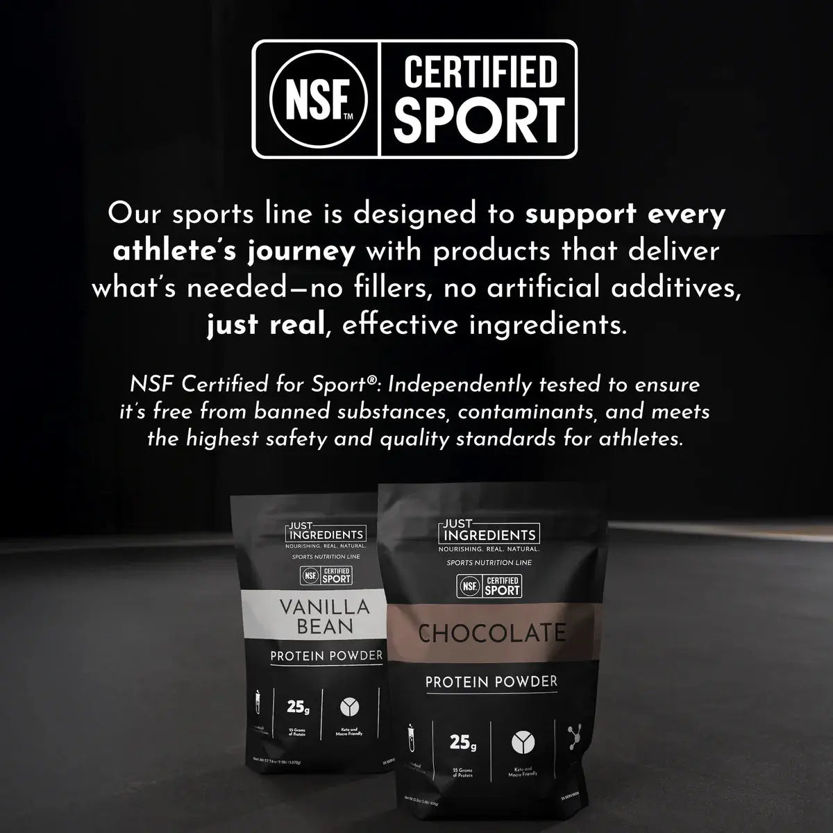 Just Ingredients | NSF Certified Protein Powders - Essentiallydestinyy