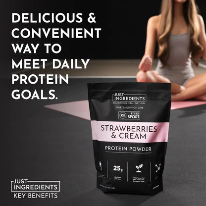 Just Ingredients | NSF Certified Protein Powders - Essentiallydestinyy