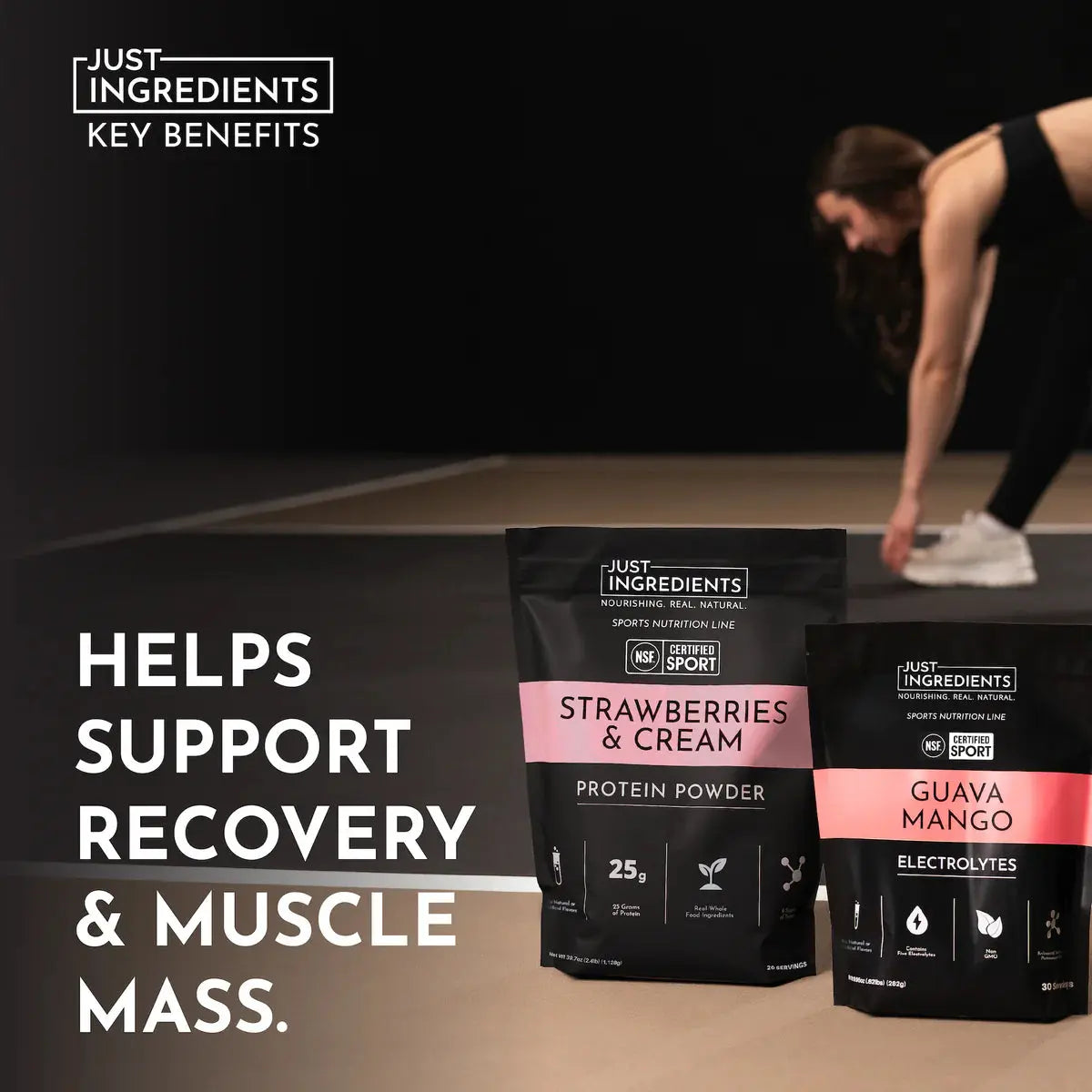 Just Ingredients | NSF Certified Protein Powders - Essentiallydestinyy