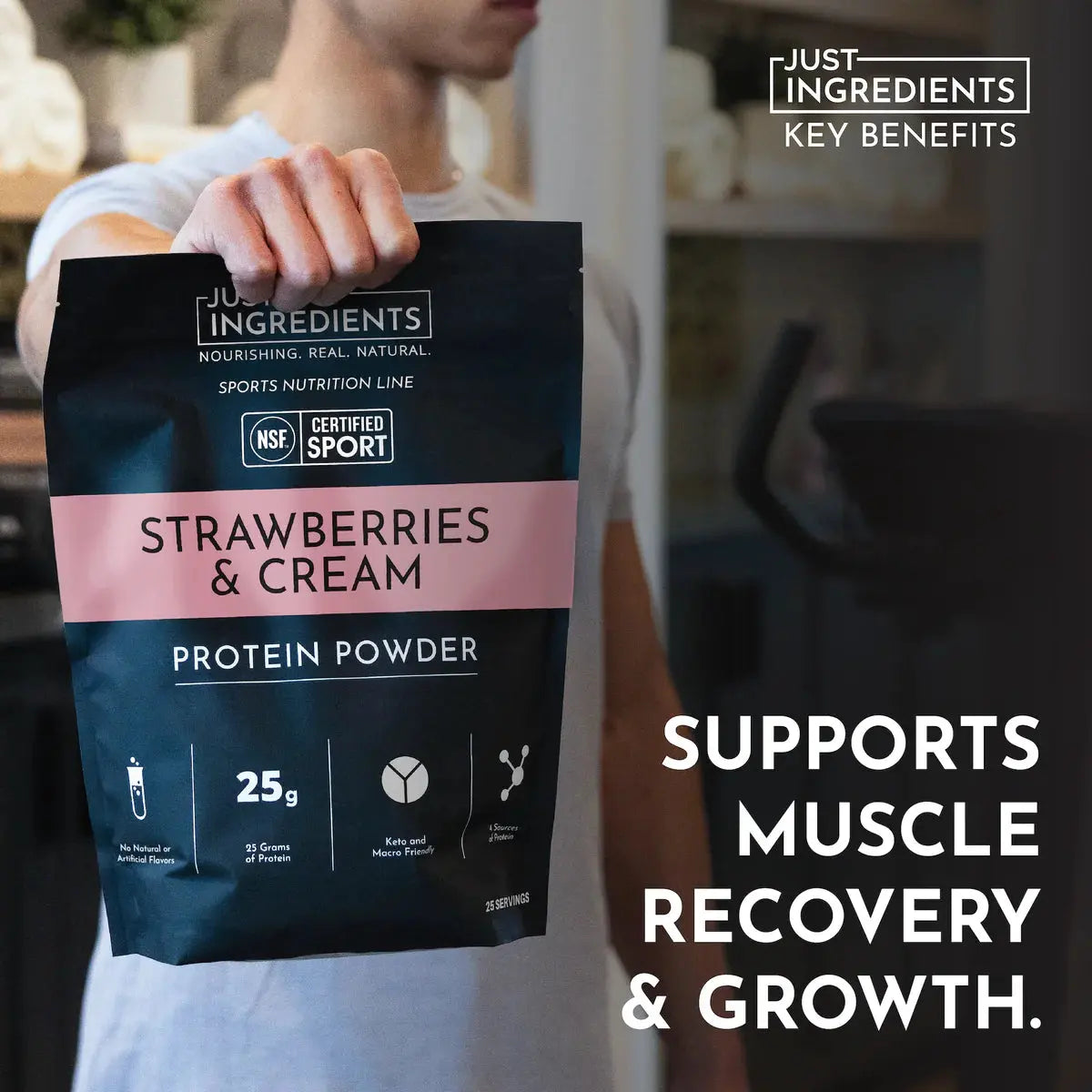 Just Ingredients | NSF Certified Protein Powders - Essentiallydestinyy