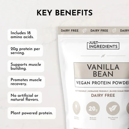 Just Ingredients | Vegan Protein Powder - Essentiallydestinyy