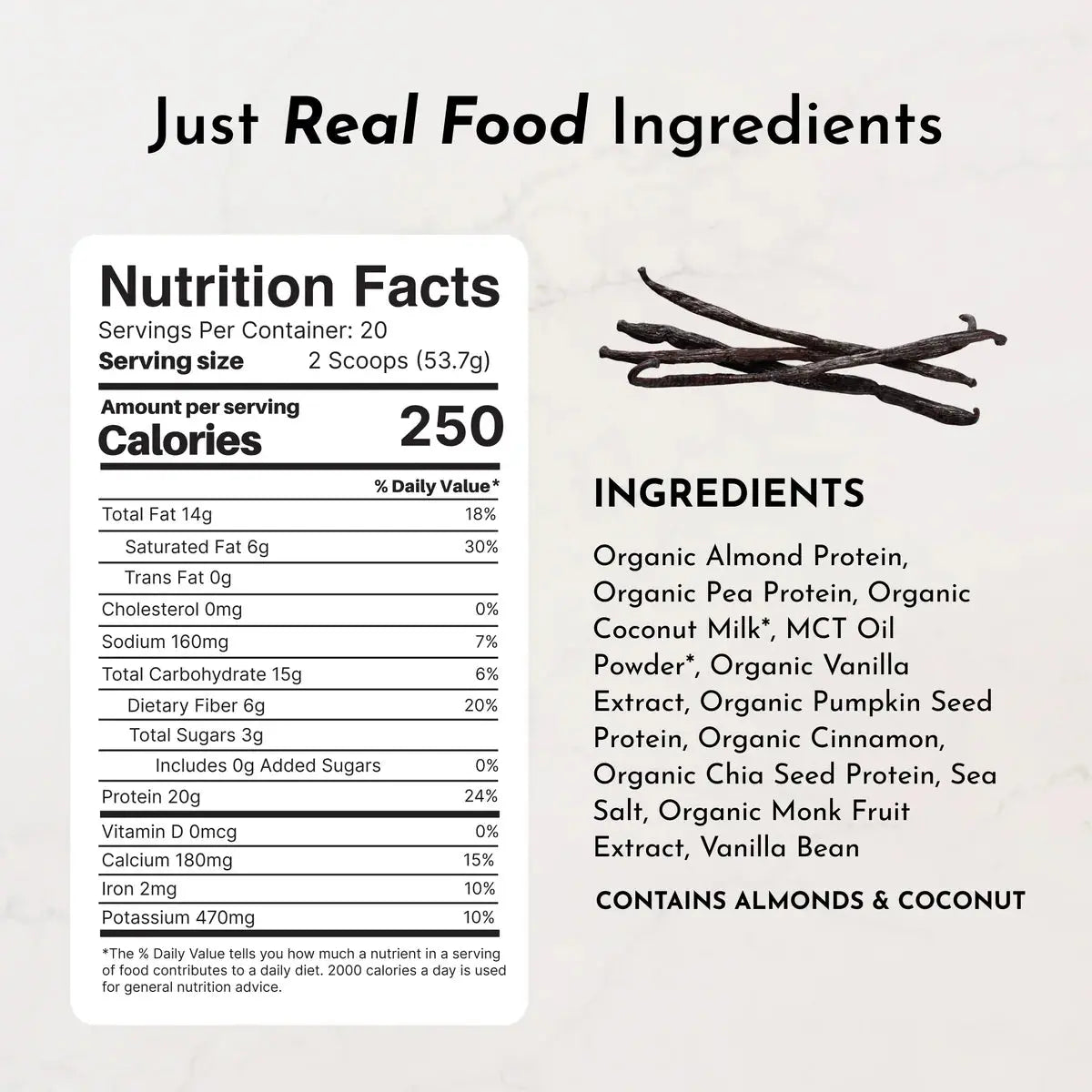 Just Ingredients | Vegan Protein Powder - Essentiallydestinyy
