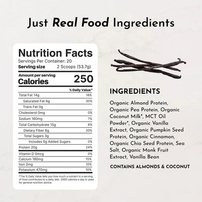 Just Ingredients | Vegan Protein Powder - Essentiallydestinyy