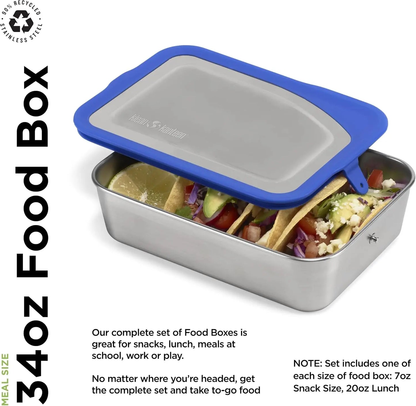 Klean Kanteen Rise Food Box Family Set - Essentiallydestinyy
