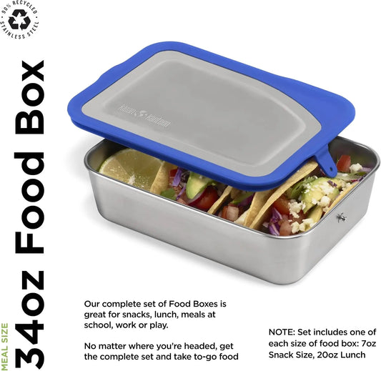 Klean Kanteen Rise Food Box Family Set - Essentiallydestinyy