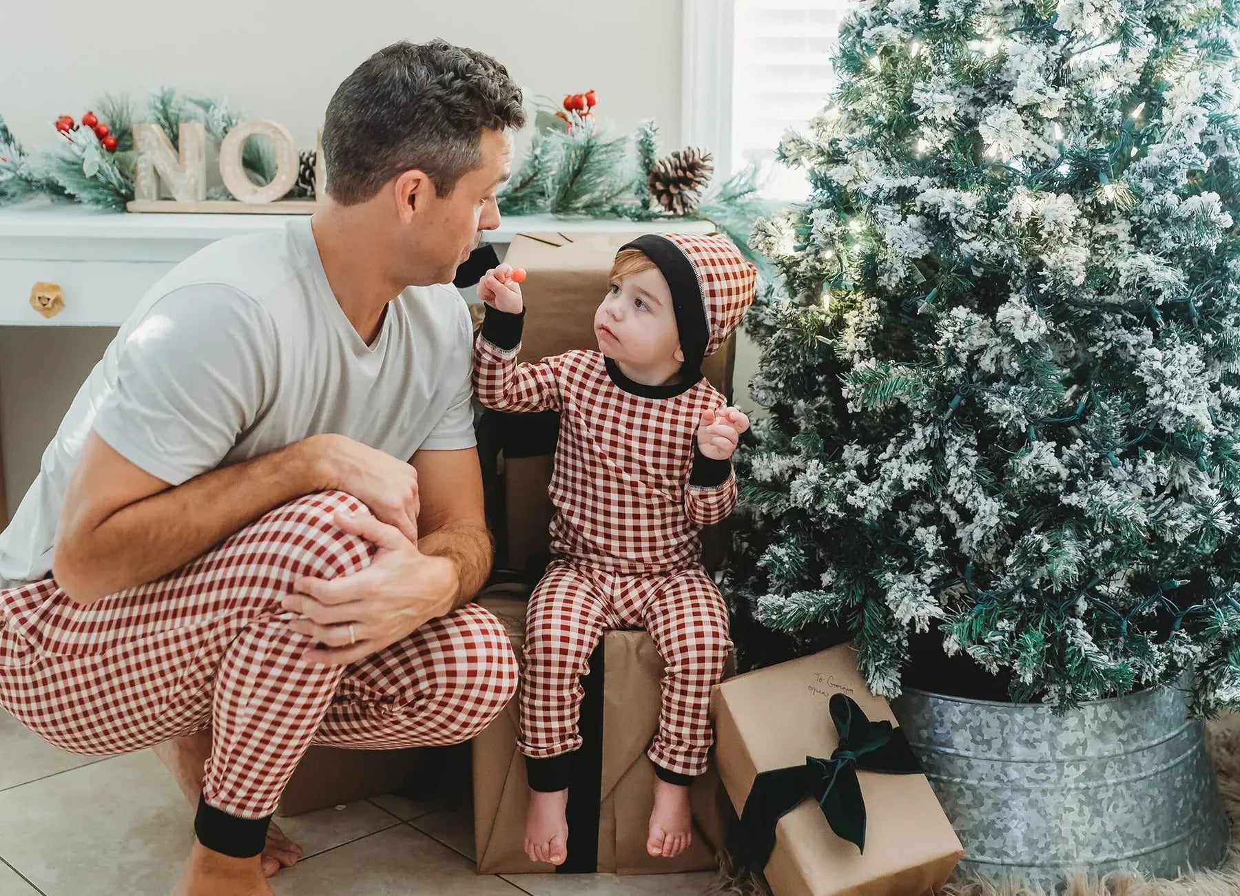 L'oved Organics Kids Holiday PJ Sets - Essentiallydestinyy