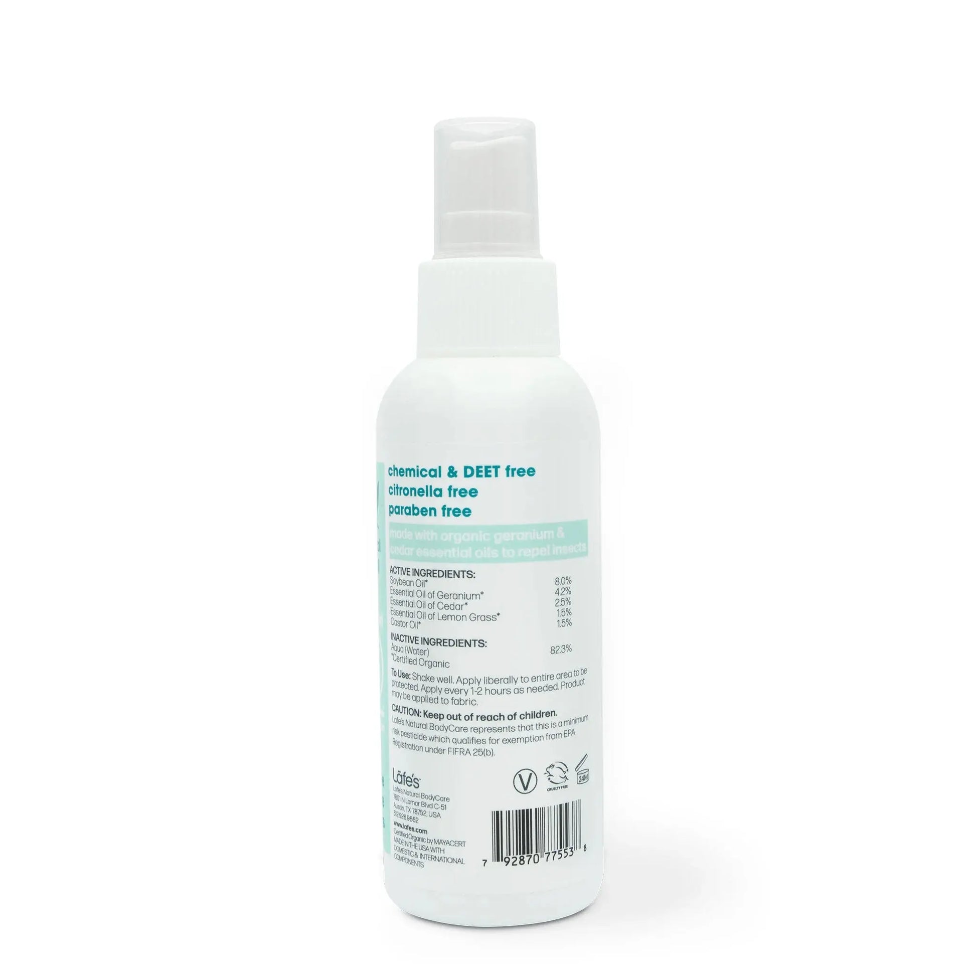 Lafe’s Organic | Mosquito Repellent Spray - Essentiallydestinyy