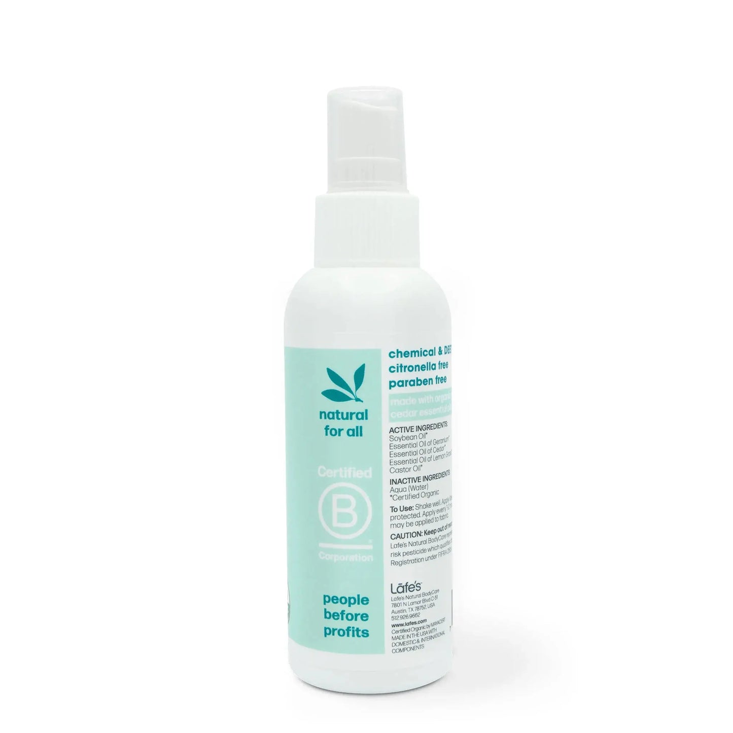 Lafe’s Organic | Mosquito Repellent Spray - Essentiallydestinyy
