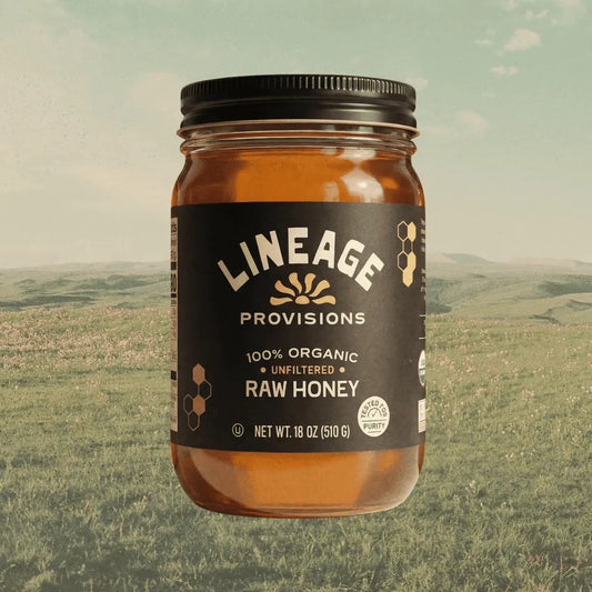 Lineage 100% Organic Raw Honey - Essentiallydestinyy