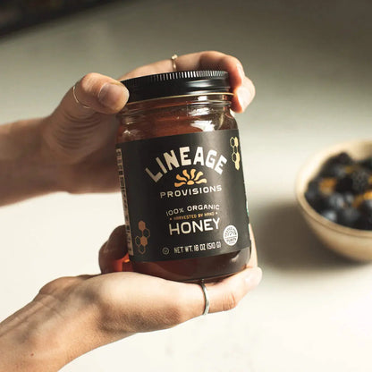 Lineage 100% Organic Raw Honey - Essentiallydestinyy