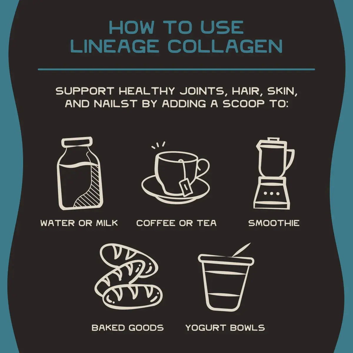 Lineage Grass-Fed Nose-to-Tail Collagen - Essentiallydestinyy