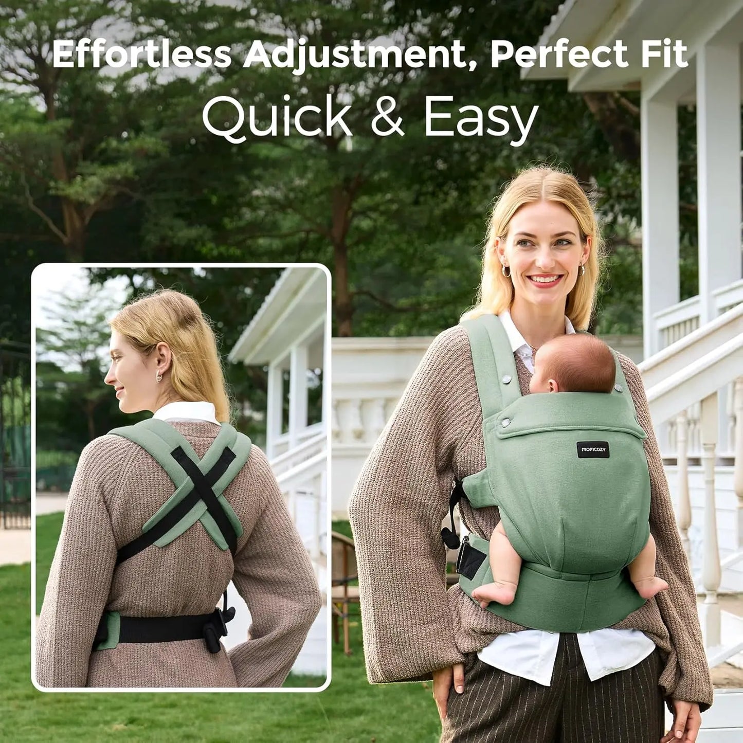 Momcozy Baby Carrier (Front/Side Carrier Only) - Essentiallydestinyy