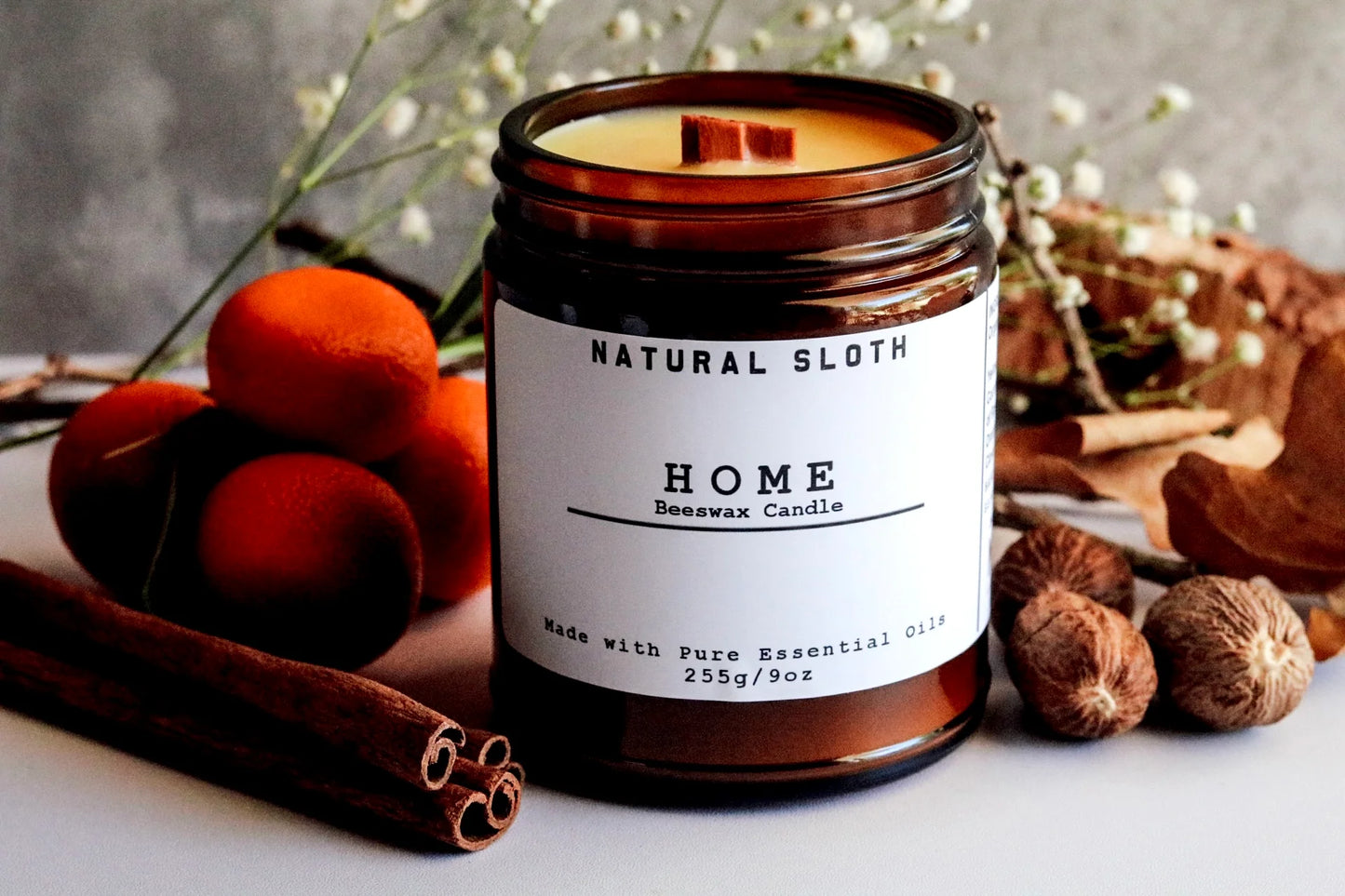 Natural Sloth Candles