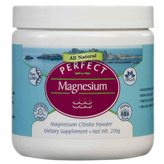 Perfect Supplements Magnesium (Magnesium Citrate) Powder