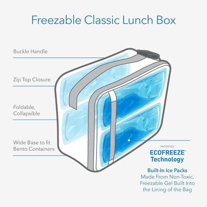 Packit | Lunch Box | Classic Unicorn (Sky Pink) - Essentiallydestinyy