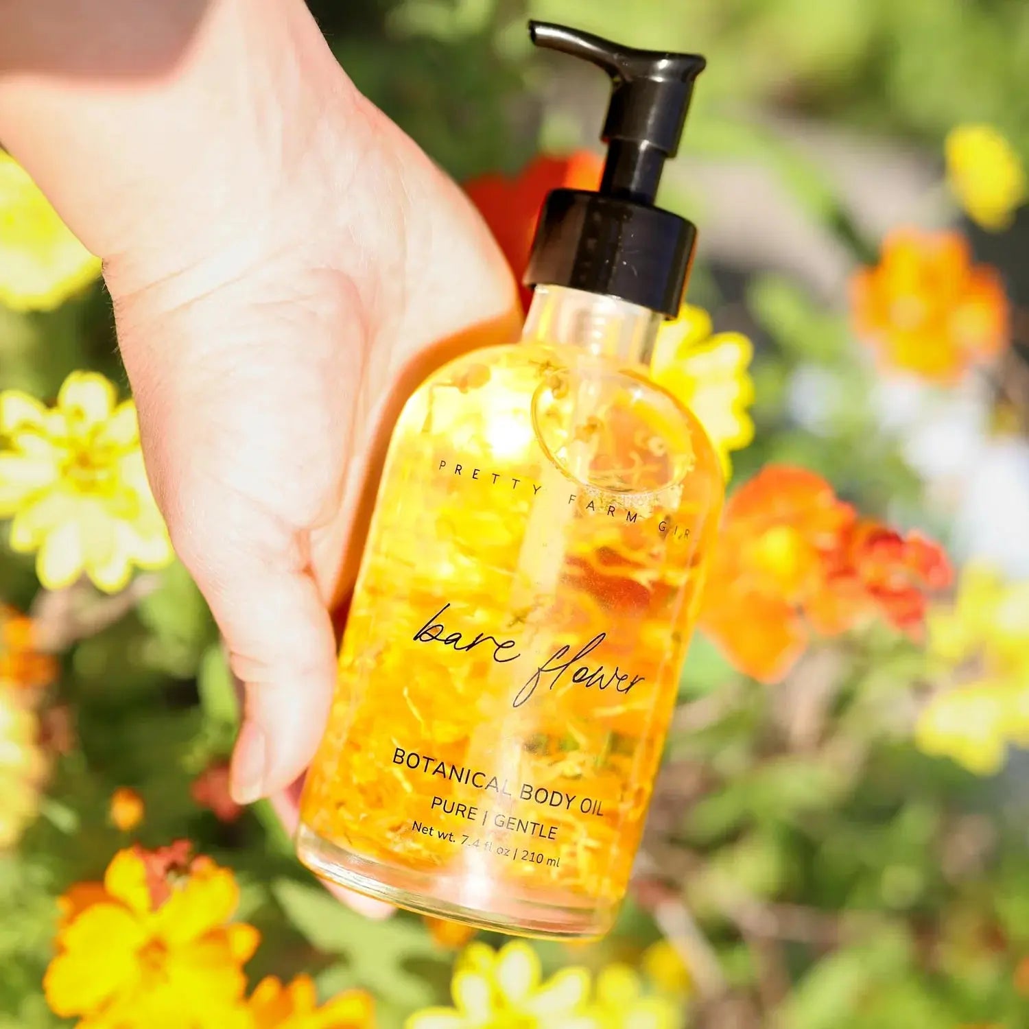 Pretty Farm Girl | Bare Flower Fragrance-Free Body Oil - Essentiallydestinyy