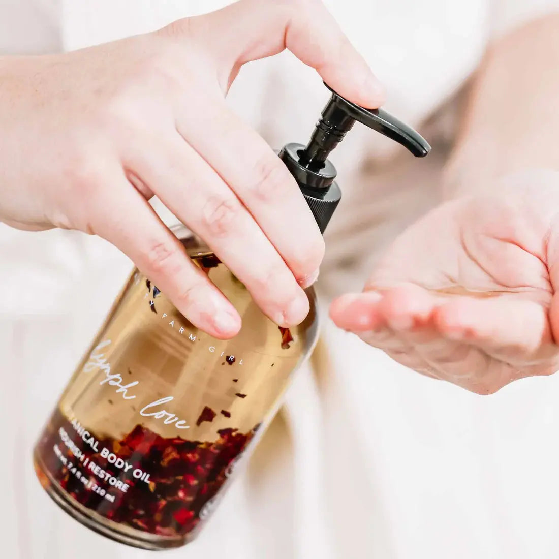 Pretty Farm Girl | Lymph Love Body Oil for Massage - Essentiallydestinyy