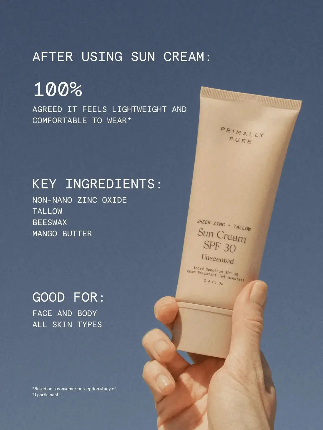 Primally Pure | Sun Cream SPF 30 - Essentiallydestinyy