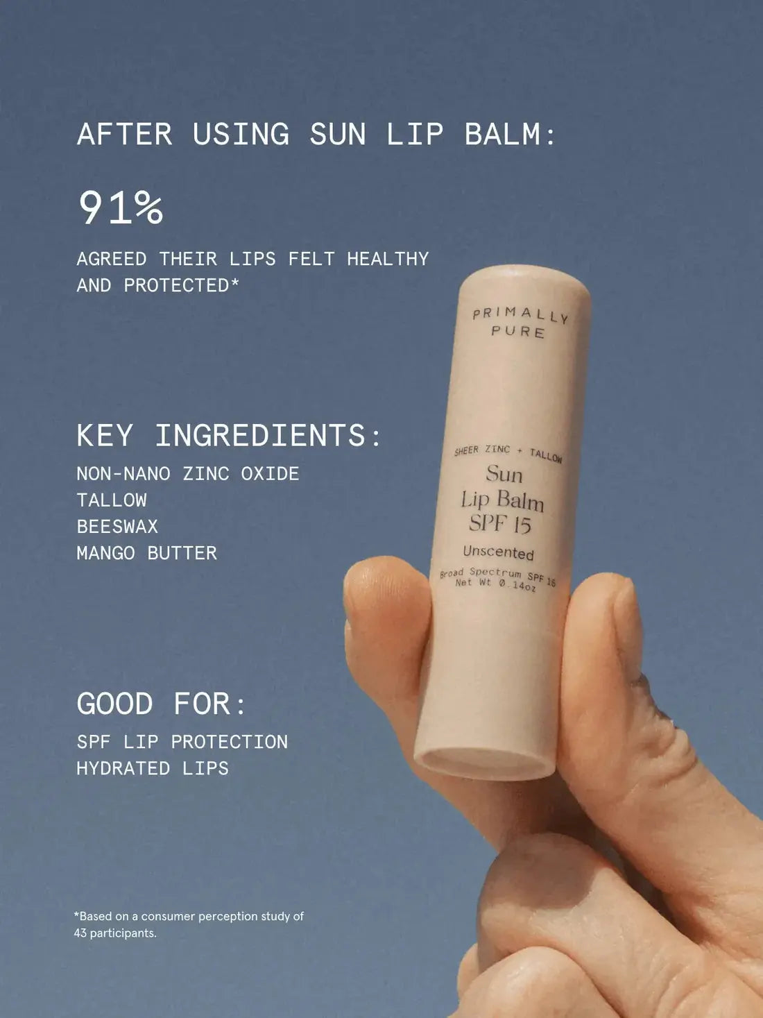 Primally Pure | Sun Lip Balm SPF 15 - Essentiallydestinyy