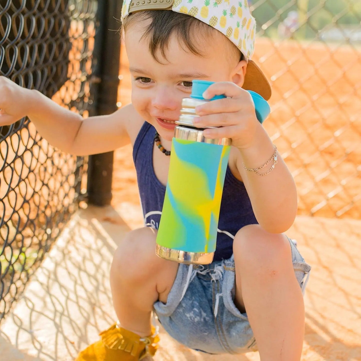 Pura | Stainless Steel Water Bottle with Interchangeable Lids - Essentiallydestinyy