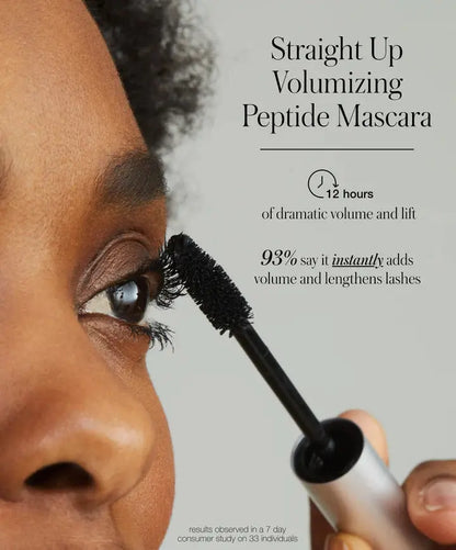 RMS Straight Up™ Volumizing Peptide Mascara - Essentiallydestinyy