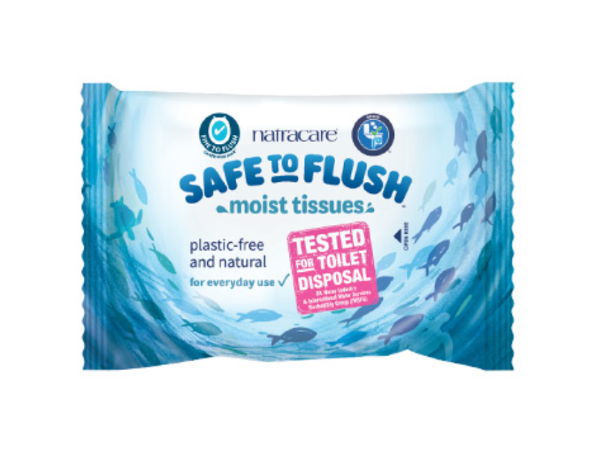 Natracare Flushable Wipes