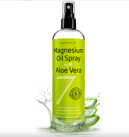 Seven Minerals Magnesium Oil with Aloe Vera