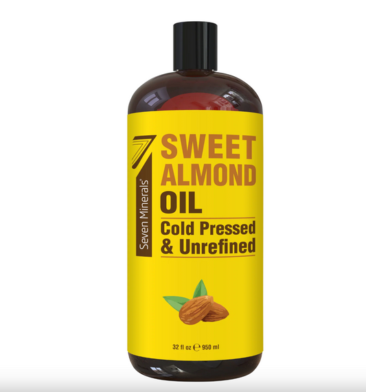 Seven Minerals Cold Pressed Sweet Almond Oil