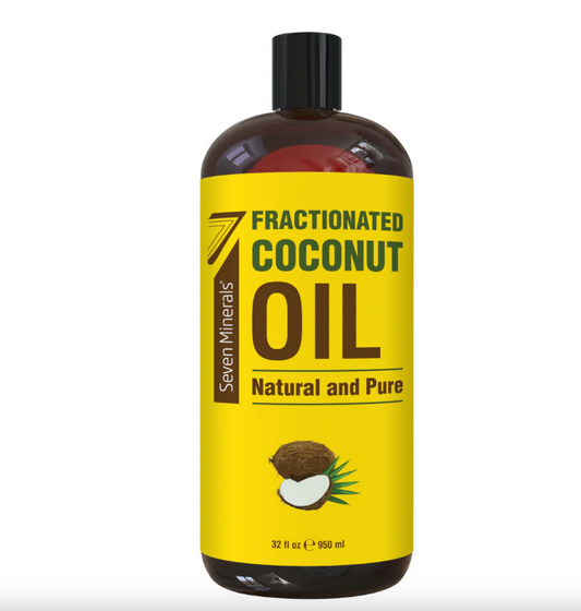 Seven Minerals Pure Fractionated Coconut Oil