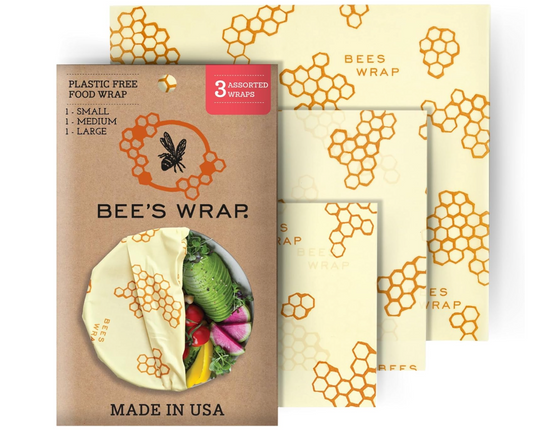 Bee's Wrap Reusable Beeswax Food Wraps