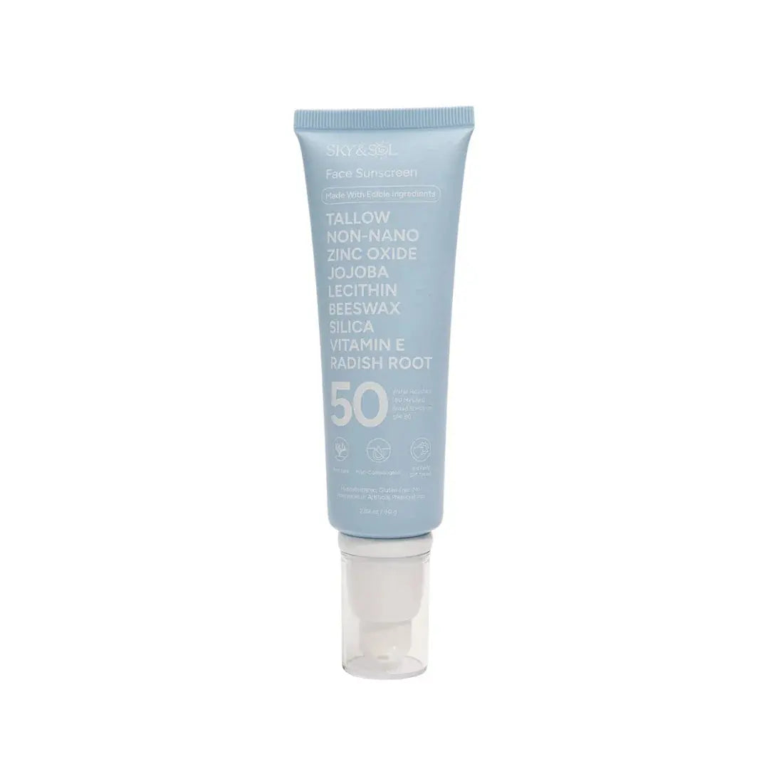 Sky and Sol Face Sunscreen SPF 50 - Essentiallydestinyy