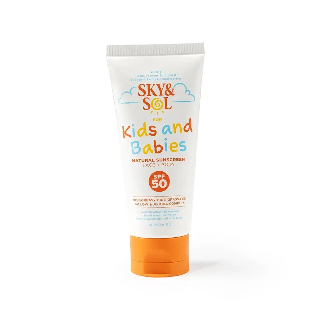 Sky and Sol | Face & Body Sunscreen (Baby + Kids) - Essentiallydestinyy