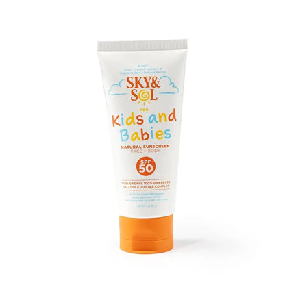 Sky and Sol | Face & Body Sunscreen (Baby + Kids) - Essentiallydestinyy